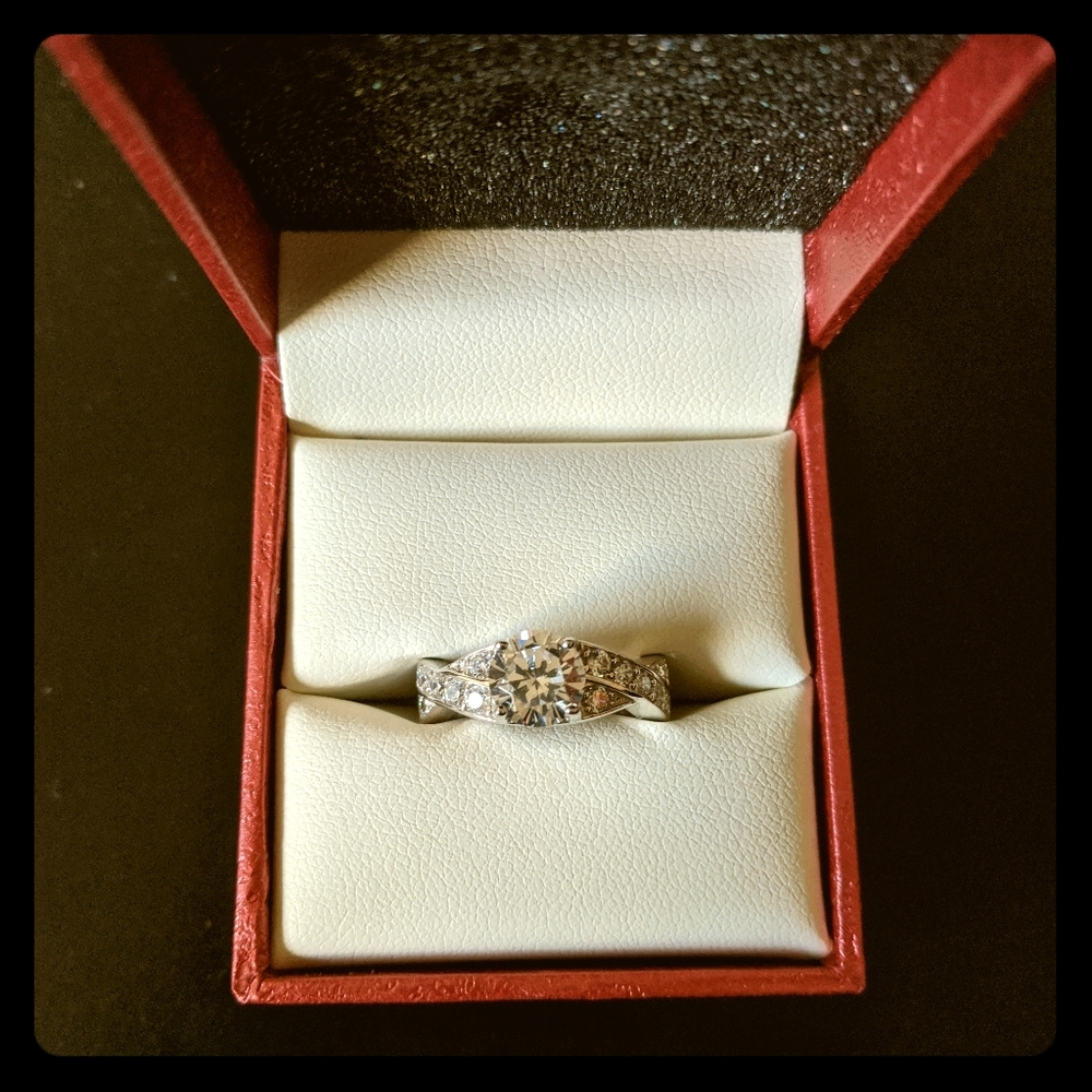 Berricle CZ Sterling Silver Ring